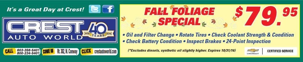 Crest Auto World in North Conway NH